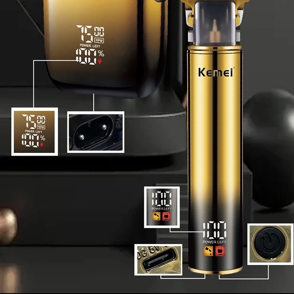 Kemei Hair Trimmer Electric Ra - Men'S Grooming Essentials のレビューと価格