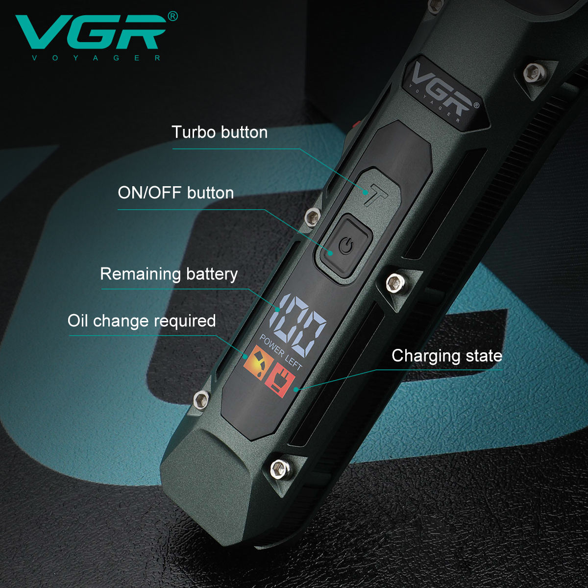 VGR V-696 New metal Popular Sa - Hair Clipper Professional のレビューと価格