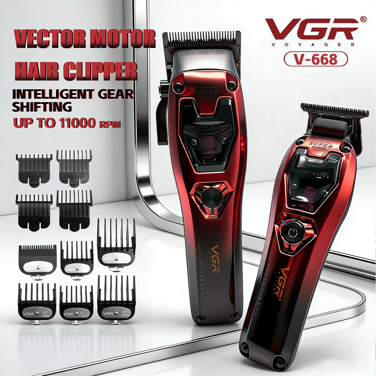 VGR Hair Clippers Professional - Hair Clipper Professional のレビューと価格